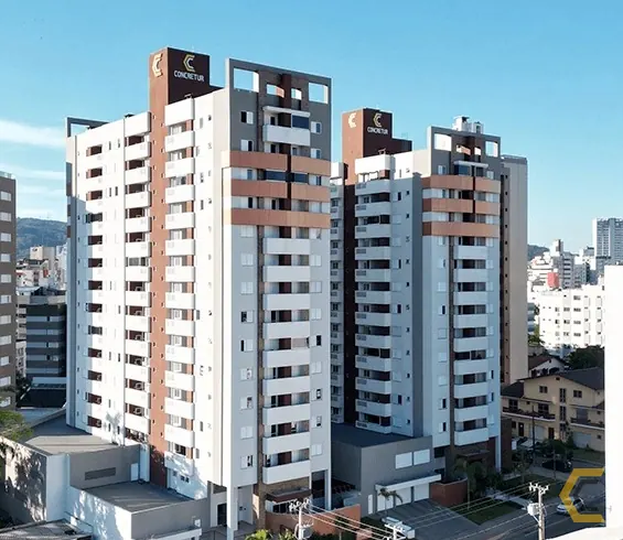 Residencial Supreme — 13 pavimentos — Criciúma/SC — 2 torres — Elétrico, comunicação, preventivo elétrico e SPDA